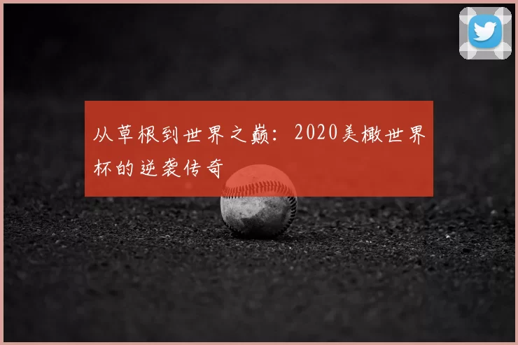 从草根到世界之巅：2020美橄世界杯的逆袭传奇