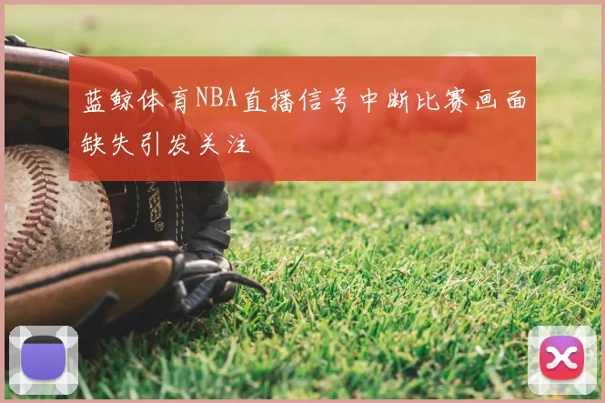 蓝鲸体育NBA直播信号中断比赛画面缺失引发关注