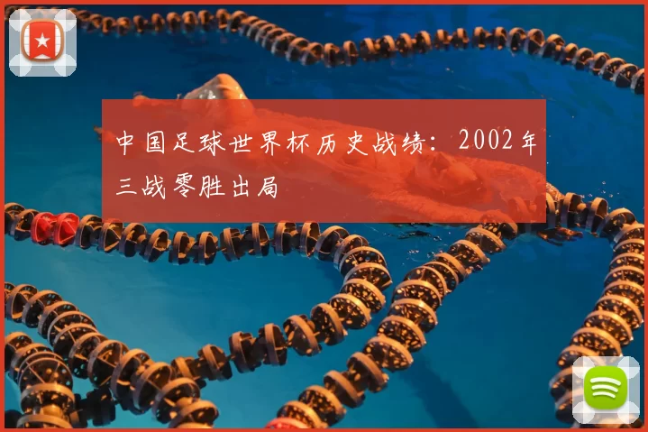 中国足球世界杯历史战绩：2002年三战零胜出局